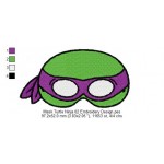 Mask Turtle Ninja 02 Embroidery Design